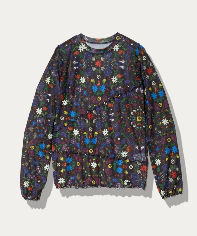 go slow caravan(ゴースローキャラバン) |シースルーLSTEE2 (WOMENS)