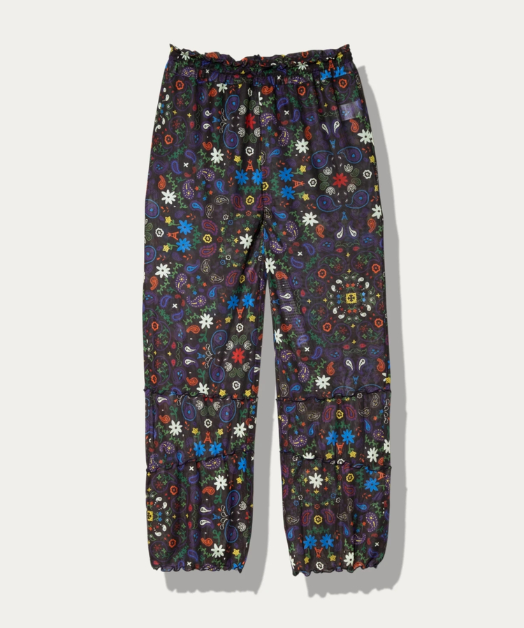 go slow caravan(ゴースローキャラバン) |シースルーロングパンツ (WOMENS)