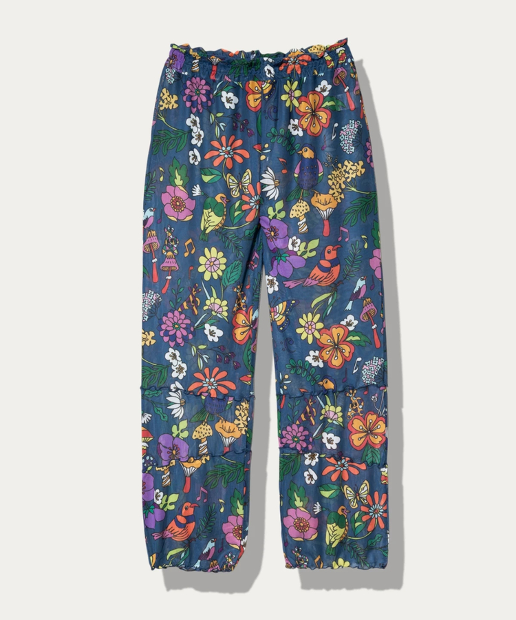 go slow caravan(ゴースローキャラバン) |シースルーロングパンツ (WOMENS)