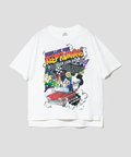 go slow caravan(ゴースローキャラバン) |ScoLar/スカラー ヴィランドライブ柄 TEE (WOMENS)