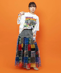 go slow caravan(ゴースローキャラバン) |ScoLar/スカラー ヴィランドライブ柄 TEE (WOMENS)