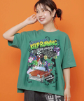 go slow caravan(ゴースローキャラバン) |ScoLar/スカラー ヴィランドライブ柄 TEE (WOMENS)