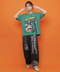 go slow caravan(ゴースローキャラバン) |ScoLar/スカラー ヴィランドライブ柄 TEE (WOMENS)