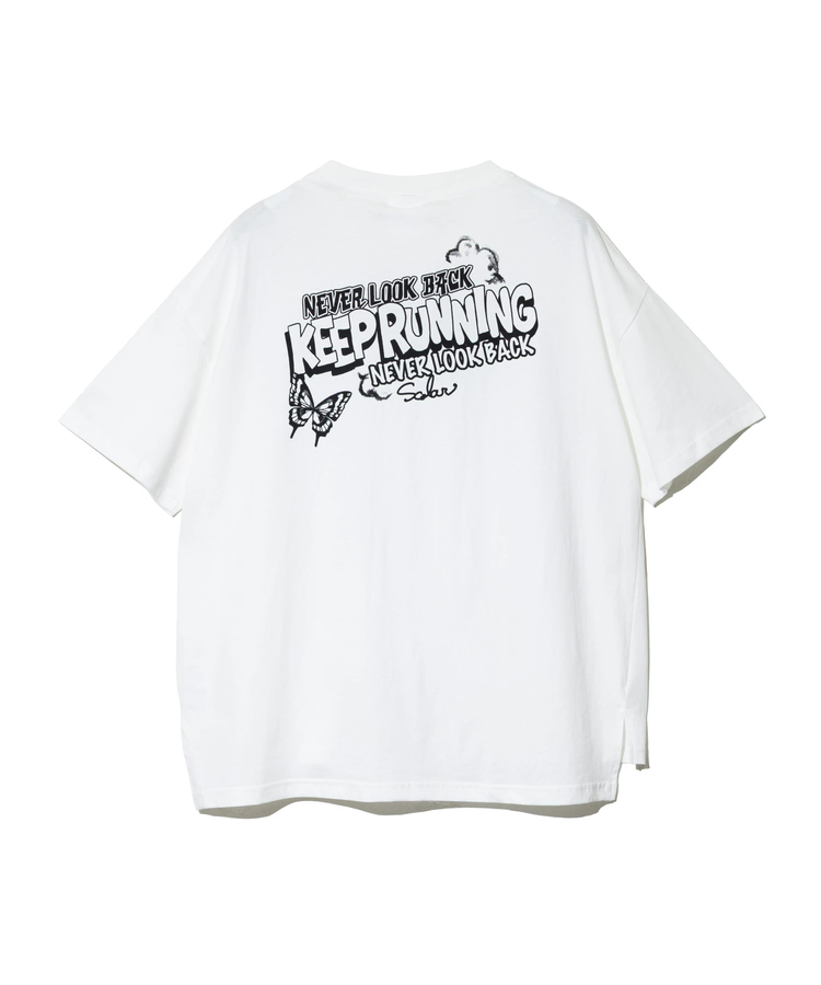go slow caravan(ゴースローキャラバン) |ScoLar/スカラー ヴィランドライブ柄 TEE (WOMENS)