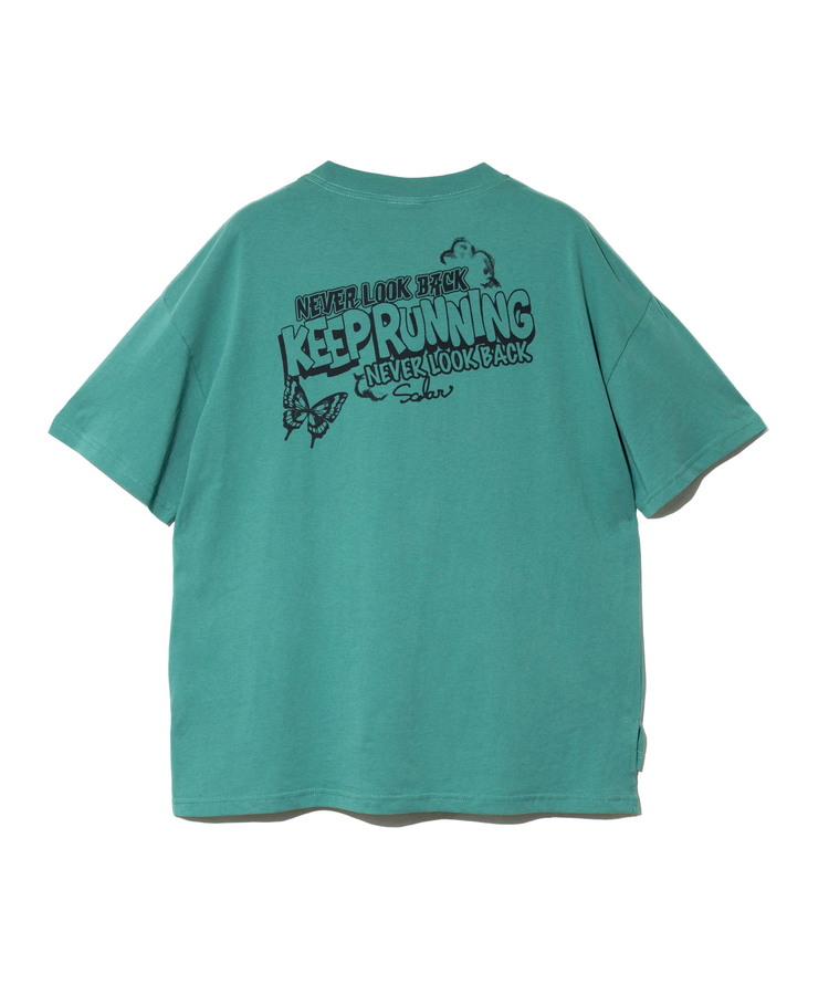 go slow caravan(ゴースローキャラバン) |ScoLar/スカラー ヴィランドライブ柄 TEE (WOMENS)