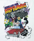 go slow caravan(ゴースローキャラバン) |ScoLar/スカラー ヴィランドライブ柄 TEE (WOMENS)