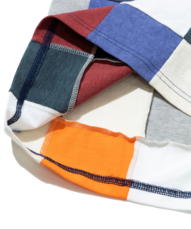 go slow caravan(ゴースローキャラバン) |【GSC別注】GOOD ON/グッドオン PATCH WORK S/S TEE EX (MENS)