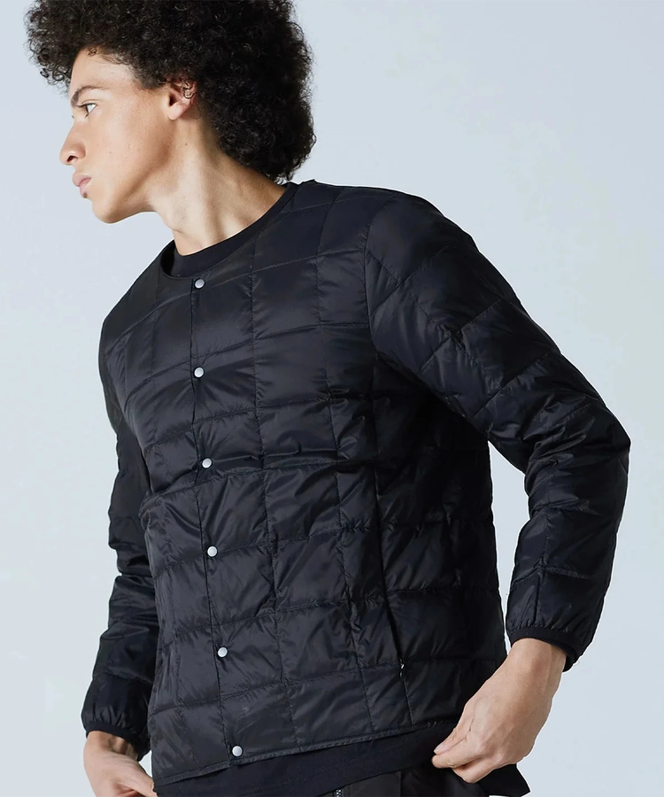 go slow caravan(ゴースローキャラバン) |TAION/タイオン CREW NECK BUTTON DOWN JKT (MENS)