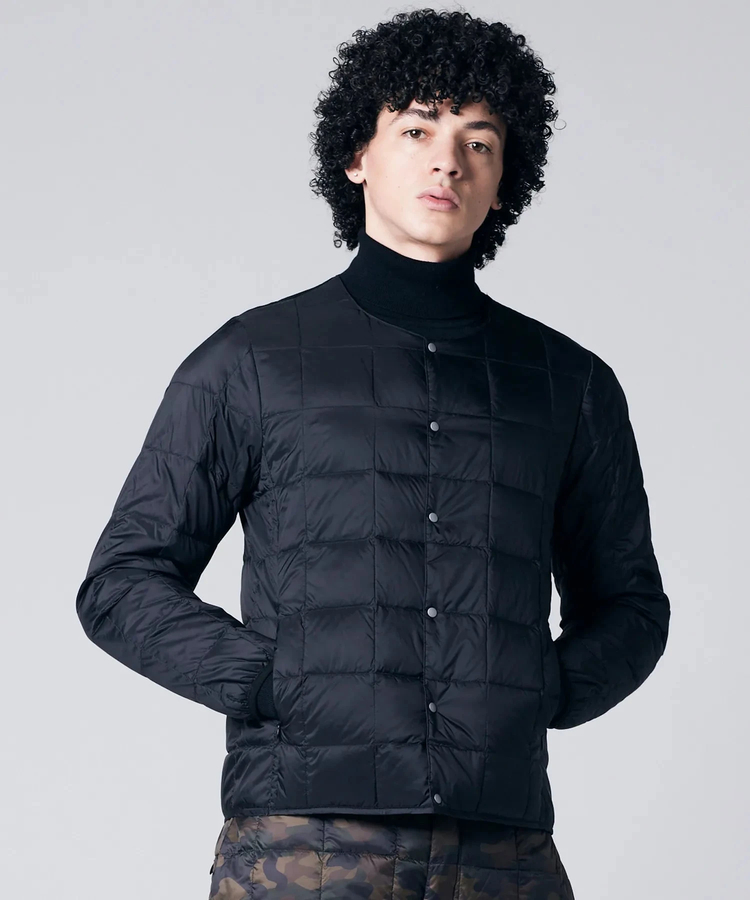 go slow caravan(ゴースローキャラバン) |TAION/タイオン CREW NECK BUTTON DOWN JKT (MENS)