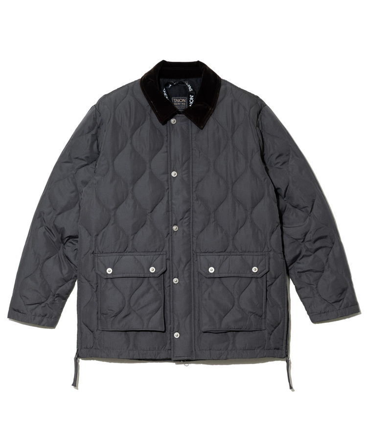 go slow caravan(ゴースローキャラバン) |TAION/タイオン MILITARY BAL COLLAR DOWN JKT (MENS)