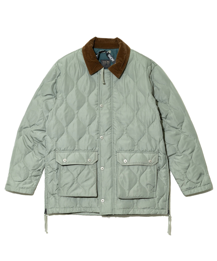 go slow caravan(ゴースローキャラバン) |TAION/タイオン MILITARY BAL COLLAR DOWN JKT (MENS)