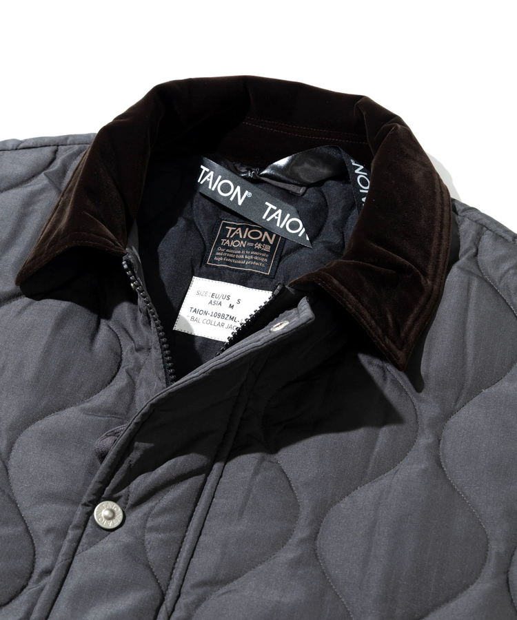 go slow caravan(ゴースローキャラバン) |TAION/タイオン MILITARY BAL COLLAR DOWN JKT (MENS)