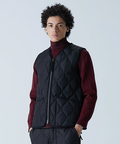 go slow caravan(ゴースローキャラバン) |TAION/タイオン MILITARY W -ZIP V NECK DOWN VEST (MENS)