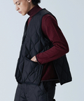 go slow caravan(ゴースローキャラバン) |TAION/タイオン MILITARY W -ZIP V NECK DOWN VEST (MENS)