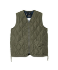 go slow caravan(ゴースローキャラバン) |TAION/タイオン MILITARY W -ZIP V NECK DOWN VEST (MENS)