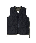 go slow caravan(ゴースローキャラバン) |TAION/タイオン MILITARY W -ZIP V NECK DOWN VEST (MENS)