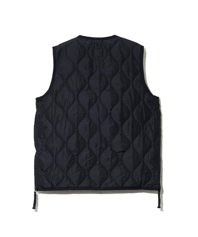 go slow caravan(ゴースローキャラバン) |TAION/タイオン MILITARY W -ZIP V NECK DOWN VEST (MENS)