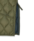go slow caravan(ゴースローキャラバン) |TAION/タイオン MILITARY W -ZIP V NECK DOWN VEST (MENS)
