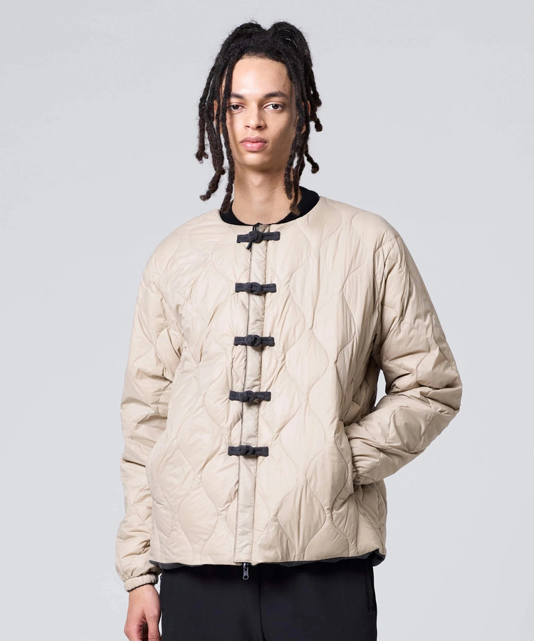 go slow caravan(ゴースローキャラバン) |TAION/タイオン REVERSIBLE CHINA BUTTON DOWN JKT (MENS/WOMENS)
