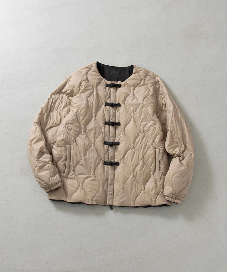 go slow caravan(ゴースローキャラバン) |TAION/タイオン REVERSIBLE CHINA BUTTON DOWN JKT (MENS/WOMENS)