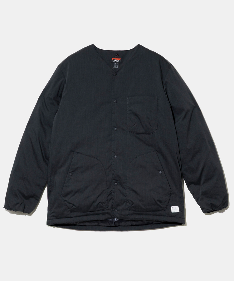 go slow caravan(ゴースローキャラバン) |NANGA/ナンガ HINOC RIPSTOP INNER DOWN CARDIGAN (MENS)