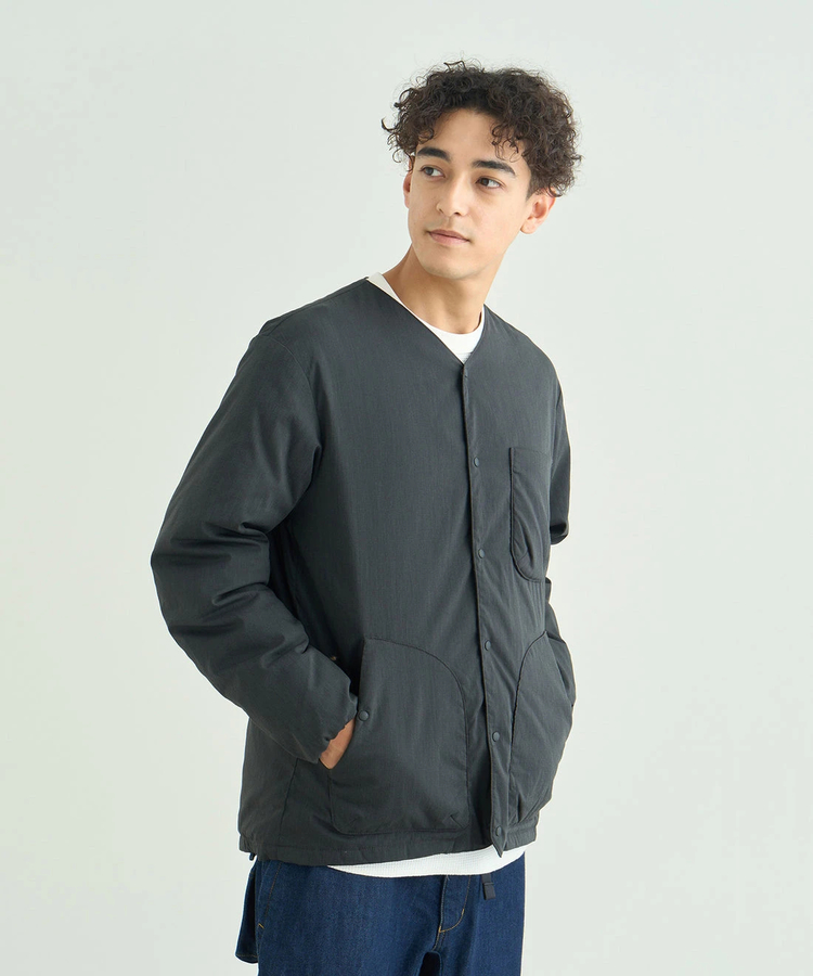 go slow caravan(ゴースローキャラバン) |NANGA/ナンガ HINOC RIPSTOP INNER DOWN CARDIGAN (MENS)