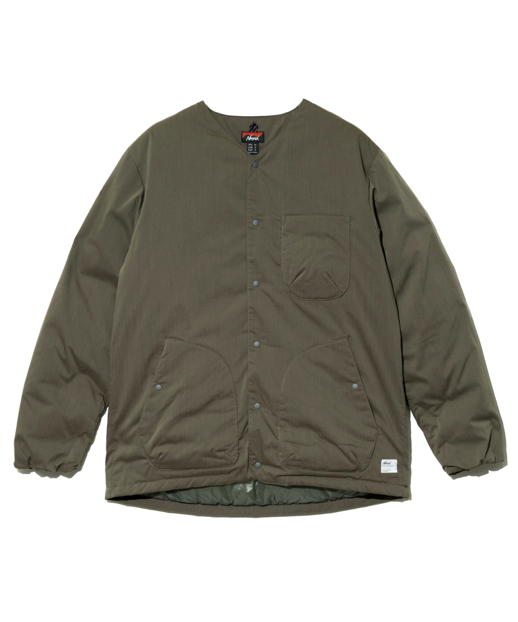 go slow caravan(ゴースローキャラバン) |NANGA/ナンガ HINOC RIPSTOP INNER DOWN CARDIGAN (MENS)