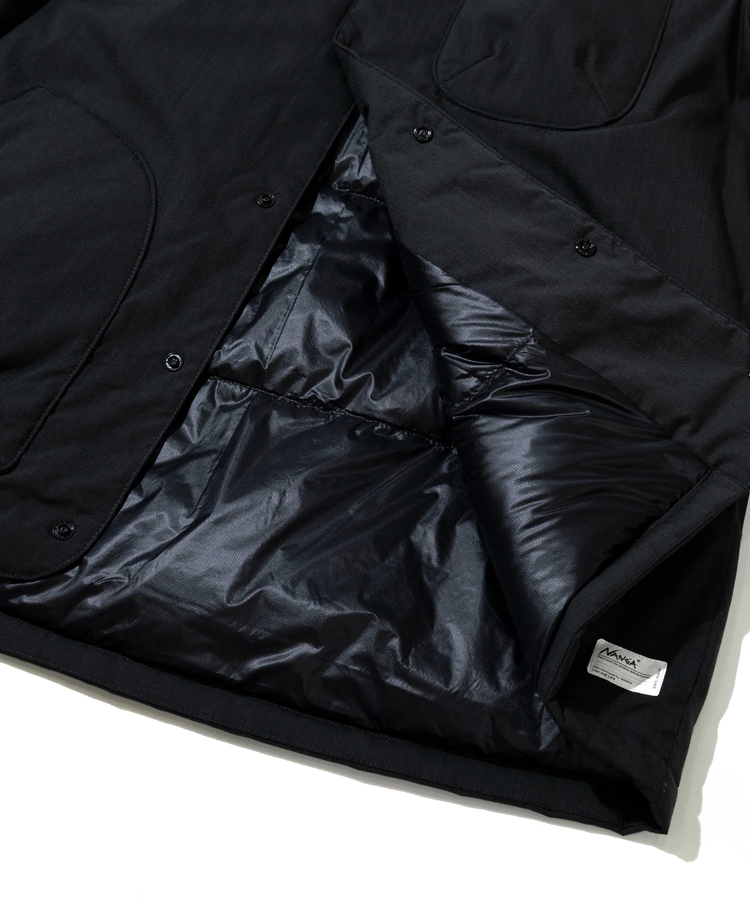 go slow caravan(ゴースローキャラバン) |NANGA/ナンガ HINOC RIPSTOP INNER DOWN CARDIGAN (MENS)