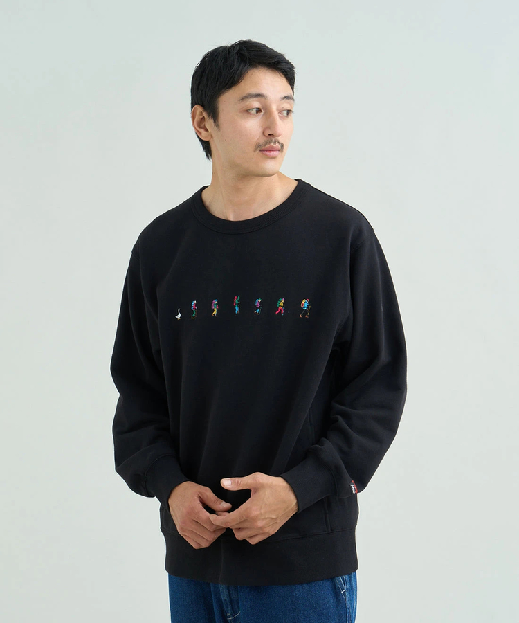 go slow caravan(ゴースローキャラバン) |NANGA/ナンガ ECOHYBRID TRAVERSE EMB SWEAT (MENS)