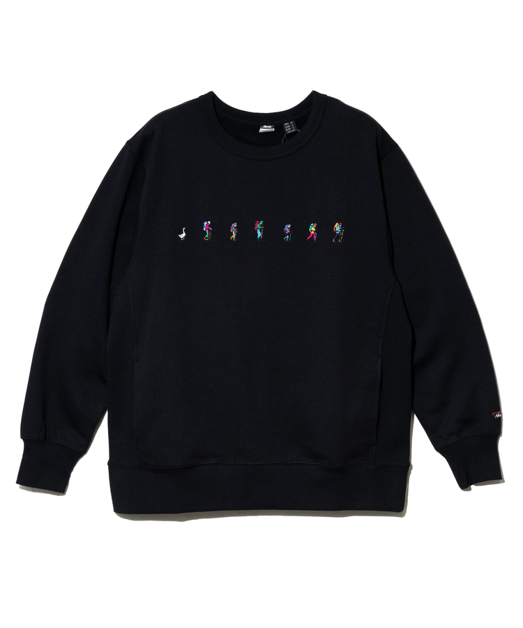 go slow caravan(ゴースローキャラバン) |NANGA/ナンガ ECOHYBRID TRAVERSE EMB SWEAT (MENS)