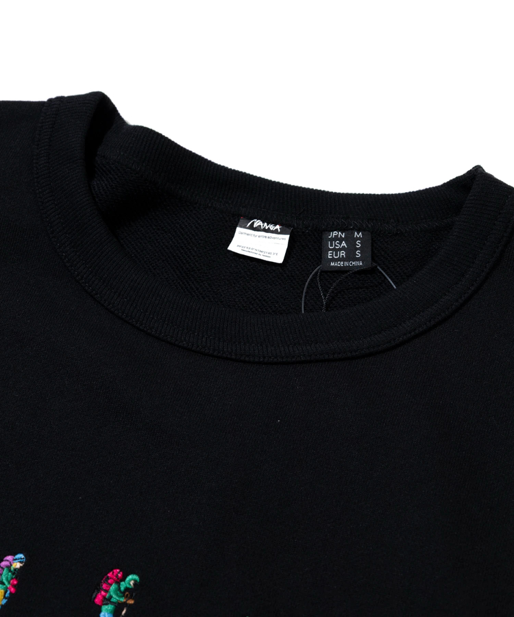 go slow caravan(ゴースローキャラバン) |NANGA/ナンガ ECOHYBRID TRAVERSE EMB SWEAT (MENS)