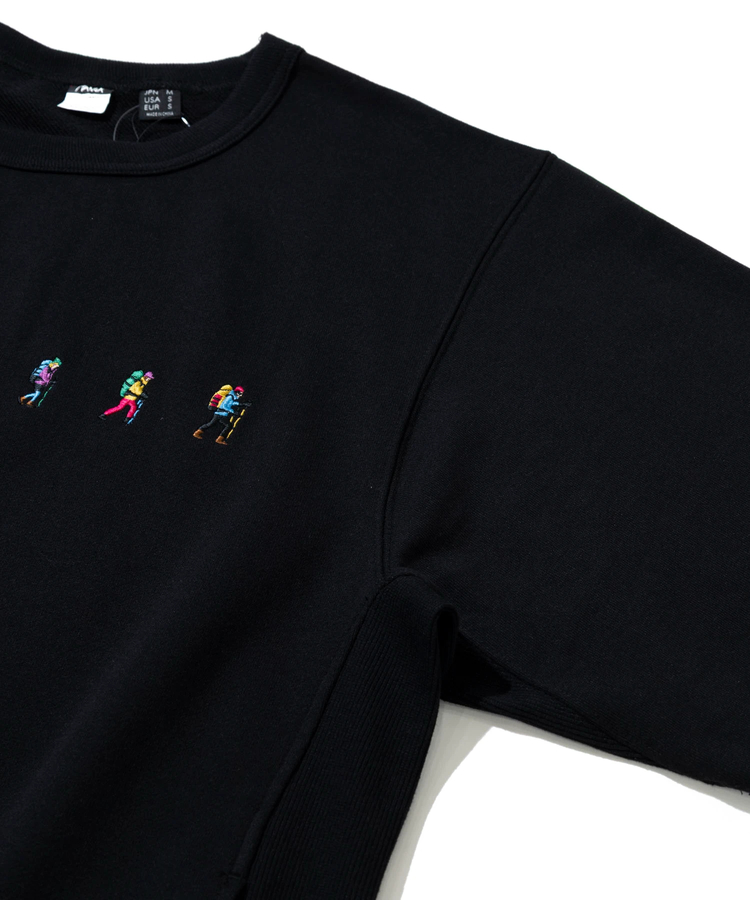 go slow caravan(ゴースローキャラバン) |NANGA/ナンガ ECOHYBRID TRAVERSE EMB SWEAT (MENS)