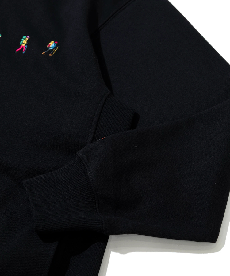 go slow caravan(ゴースローキャラバン) |NANGA/ナンガ ECOHYBRID TRAVERSE EMB SWEAT (MENS)