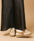 go slow caravan(ゴースローキャラバン) |SHAKA/シャカ MOC MULE TASSEL SUEDE (WOMENS)