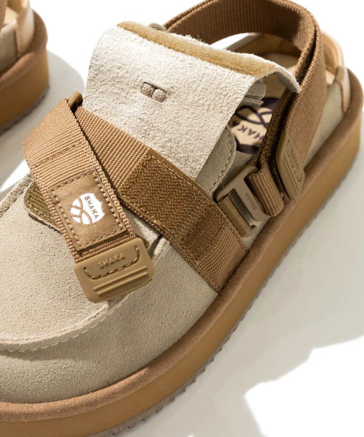 go slow caravan(ゴースローキャラバン) |SHAKA/シャカ MOC MULE TASSEL SUEDE (WOMENS)