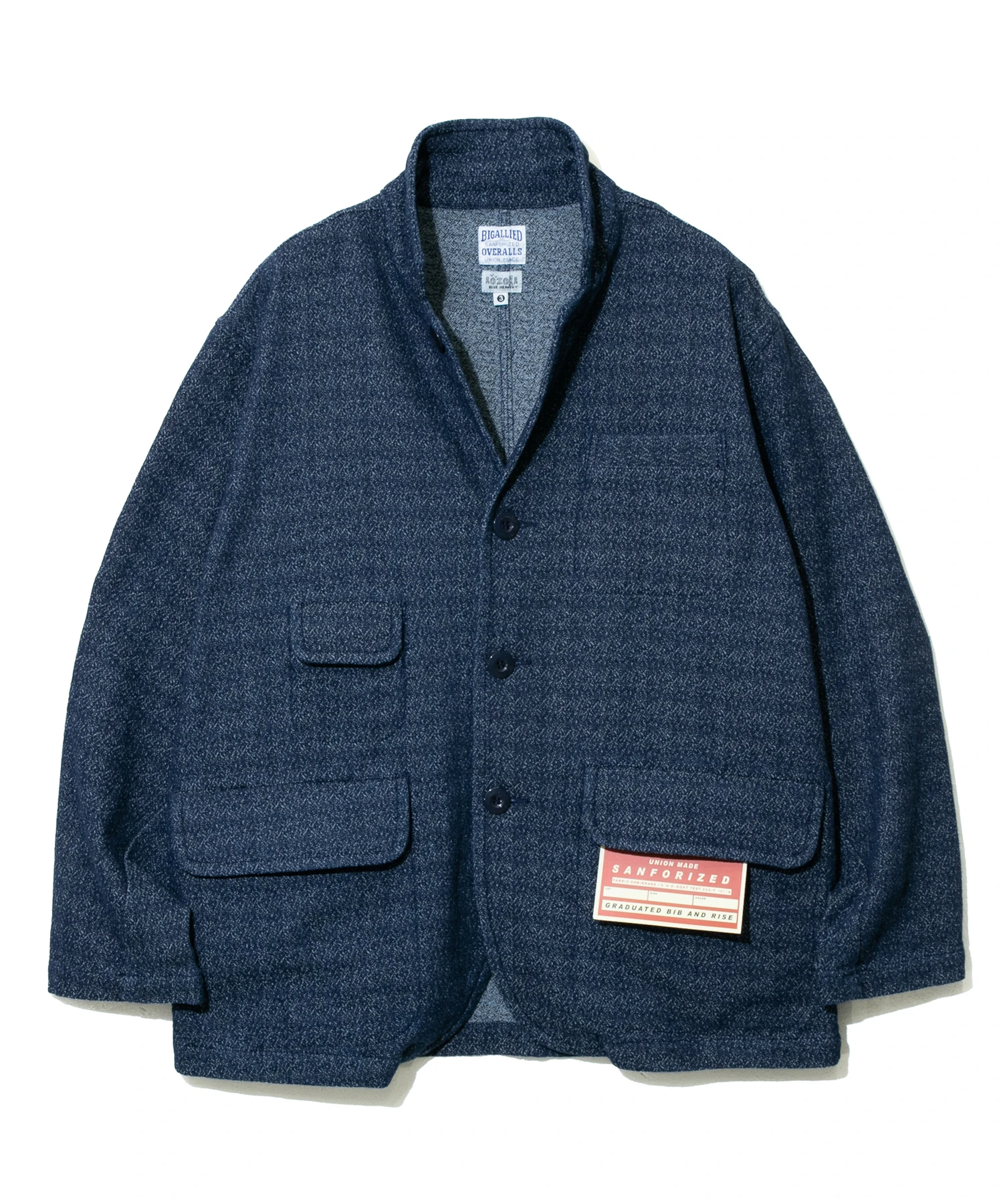 AOZORA×BIG ALLIED ドビーデニムジャケット(MENS 