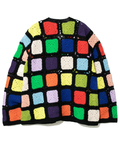 AOZORA BLUE HEAVEN(アオゾラ ブルー ヘヴン) |AOZORAクロシェハンド編みカーディガン(MENS)