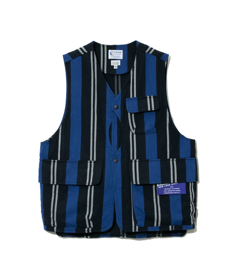 AOZORA BLUE HEAVEN(アオゾラ ブルー ヘヴン) |AOZORA×THE ALASKANヘビーネルワークベスト(MENS)