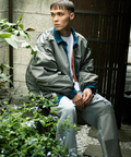 AOZORA BLUE HEAVEN(アオゾラ ブルー ヘヴン) |AOZORAナイロンツイル×デニム中綿フライトJK(MENS)