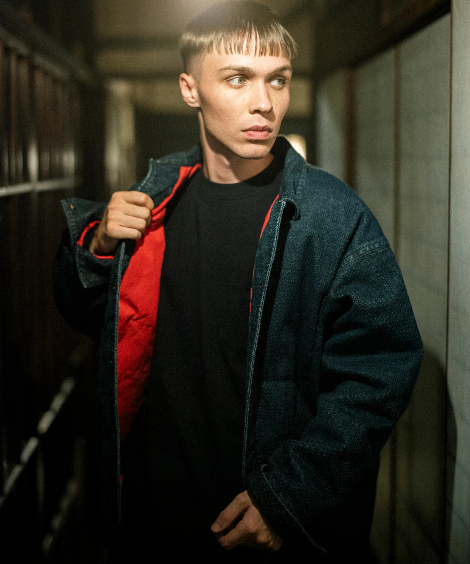 AOZORA刺し子デニム中綿コーチJK(MENS)｜ファッション通販 SANKO