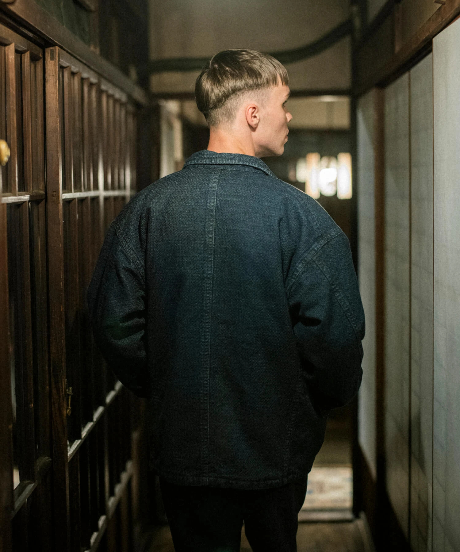 AOZORA刺し子デニム中綿コーチJK(MENS)｜ファッション通販 SANKO