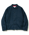 AOZORA BLUE HEAVEN(アオゾラ ブルー ヘヴン) |AOZORA刺し子デニム中綿コーチJK(MENS)