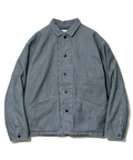 AOZORA BLUE HEAVEN(アオゾラ ブルー ヘヴン) |AOZORA刺し子デニム中綿コーチJK(MENS)