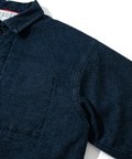 AOZORA BLUE HEAVEN(アオゾラ ブルー ヘヴン) |AOZORA刺し子デニム中綿コーチJK(MENS)