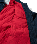 AOZORA BLUE HEAVEN(アオゾラ ブルー ヘヴン) |AOZORA刺し子デニム中綿コーチJK(MENS)