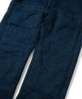 AOZORA BLUE HEAVEN(アオゾラ ブルー ヘヴン) |AOZORA刺し子デニム中綿オーバーオール(MENS)