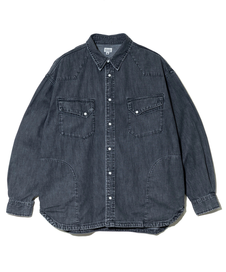 AOZORA BLUE HEAVEN(アオゾラ ブルー ヘヴン) |AOZORA DENIM UNISEXワイドW/Tシャツ(MENS)