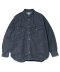 AOZORA BLUE HEAVEN(アオゾラ ブルー ヘヴン) |AOZORA DENIM UNISEXワイドW/Tシャツ(MENS)