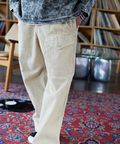 AOZORA BLUE HEAVEN(アオゾラ ブルー ヘヴン) |AOZORA刺し子DENIM UNISEXアーミーイージーパンツ (MENS/WOMENS)