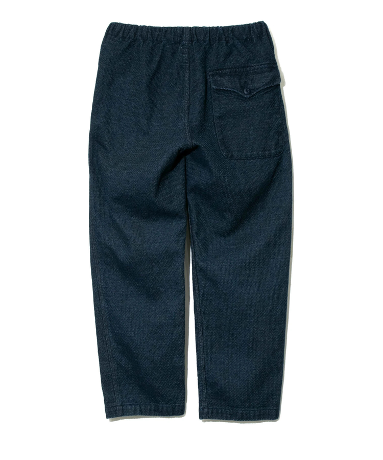 AOZORA BLUE HEAVEN(アオゾラ ブルー ヘヴン) |AOZORA刺し子DENIM UNISEXアーミーイージーパンツ (MENS/WOMENS)